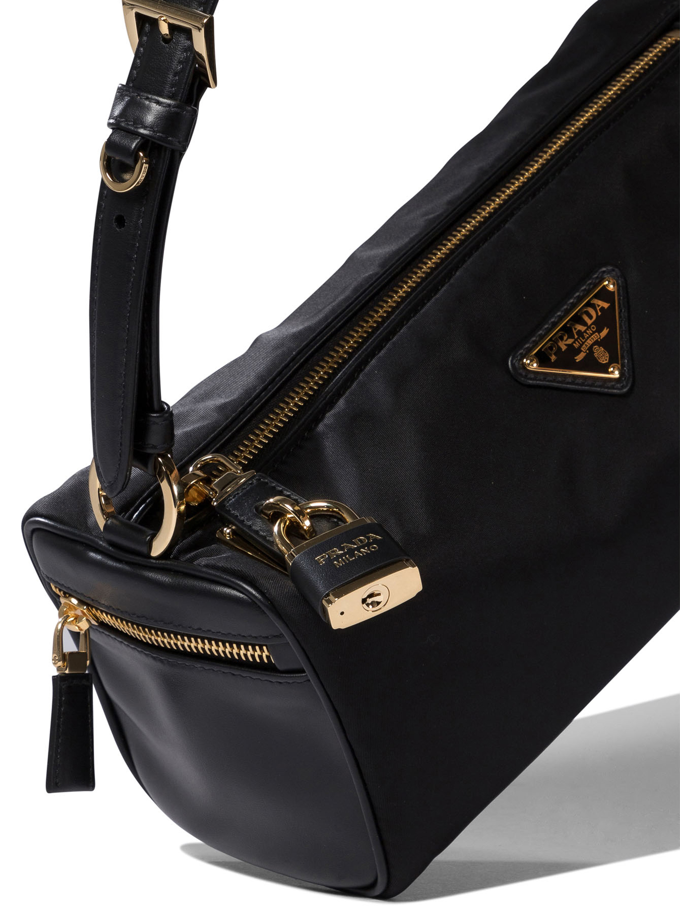 PRADA Black   Crossbody bags